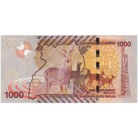اسکناس 1000 شیلینگ 2013 جمهوری - تک - UNC63 - اوگاندا