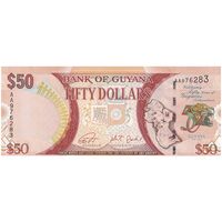 اسکناس 50 دلار 2016 جمهوری - تک - UNC63 - گویان