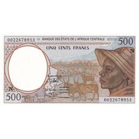 اسکناس 500 فرانک 2000 - تک - UNC63 - آفریقای مرکزی (گینه استوایی)
