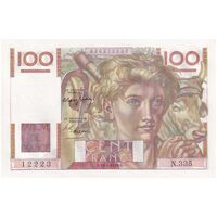 اسکناس 100 فرانک 1949 دولت موقت جمهوری - تک - UNC61 - فرانسه
