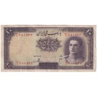 اسکناس 10 ریال سری اول - تک - VF35 - محمد رضا شاه