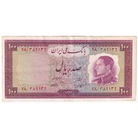 اسکناس 100 ریال 1333 - تک - EF45 - محمد رضا شاه