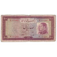 اسکناس 100 ریال 1333 - تک - F15 - محمد رضا شاه