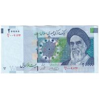 اسکناس 20000 ریال (حسینی - شیبانی) تصویر بزرگ - امضا بزرگ - تک - UNC61 - جمهوری اسلامی