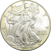 مدال یادبود 1 دلار 2009 عقاب - PF63 - آمریکا