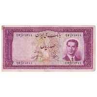اسکناس 100 ریال کراواتی 1330 - تک - EF40 - محمد رضا شاه