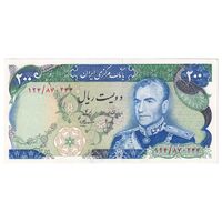 اسکناس 200 ریال شهیاد آریامهر (انصاری - مهران) - تک - UNC62 - محمد رضا شاه