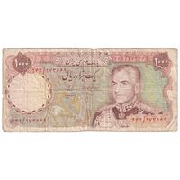 اسکناس 1000 ریال (انصاری - مهران) - تک - VF20 - محمد رضا شاه