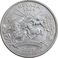 سکه کوارتر دلار 2006D ایالتی - نوادا - AU - آمریکا