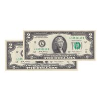 اسکناس 2 دلار 2017 جمهوری فدرال - L (سان فرانسیسکو) - جفت - UNC63 - آمریکا