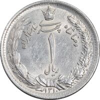 سکه 1 ریال 1310 - AU58 - رضا شاه