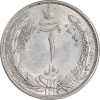 سکه 1 ریال 1313 - 3 تاریخ بزرگ - MS61 - رضا شاه