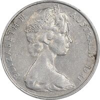 سکه 20 سنت 1981 الیزابت دوم - EF45 - استرالیا