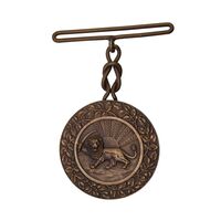 مدال برنز بپاداش خدمت - UNC - رضا شاه