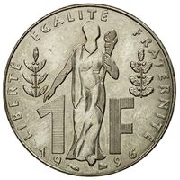 سکه 1 فرانک جمهوری