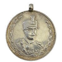 مدال نقره ذوالفقار (تصویر متفاوت) - EF45 - رضا شاه