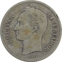 سکه 2 بولیوار 1926 - VF30 - ونزوئلا