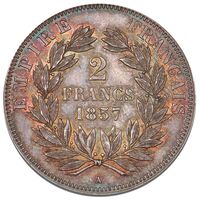 سکه 2 فرانک ناپلئون سوم