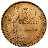 سکه 50 فرانک جمهوری