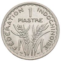 سکه 1 پیاستر هندوچین فرانسه