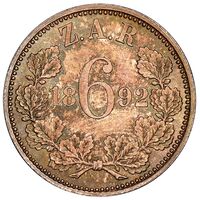 سکه 6 پنس جمهوری