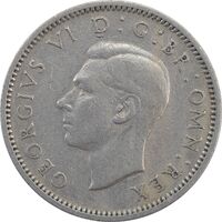 سکه 6 پنس 1947 جرج ششم - EF45 - انگلستان