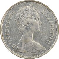 سکه 10 پنس 1979 الیزابت دوم - AU55 - انگلستان