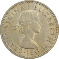 سکه 1 شیلینگ 1962 (سپر انگلیس) الیزابت دوم - MS62 - انگلستان