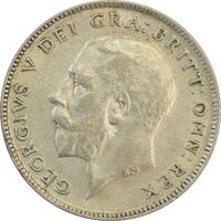 سکه 6 پنس 1922 جرج پنجم - MS62 - انگلستان