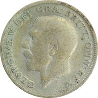 سکه 6 پنس 1924 جرج پنجم - VG - انگلستان