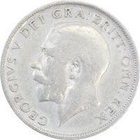 سکه 1 شیلینگ 1915 جرج پنجم - VF20 - انگلستان