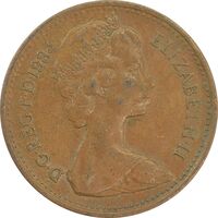 سکه 1 پنی 1984 الیزابت دوم - EF45 - انگلستان