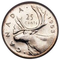 معرفی و مشخصات سکه 25 سنت الیزابت دوم