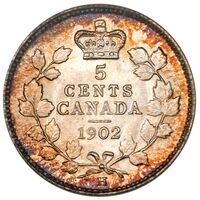 معرفی و مشخصات سکه 5 سنت ادوارد هفتم