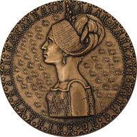مدال سازمان جهانی زنان (برنزی) فرح پهلوی - AU58