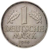 سکه 1 مارک جمهوری فدرال آلمان