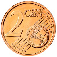 سکه 2 یورو سنت جمهوری فدرال آلمان
