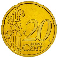 سکه 20 یورو سنت جمهوری فدرال آلمان