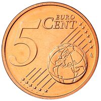 سکه 5 یورو سنت جمهوری فدرال آلمان