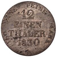 سکه 1/12 تالر آنتون از زاکسن