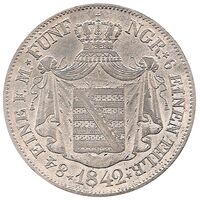 سکه 1/6 تالر ژوزف از ساکس-آلتنبورگ