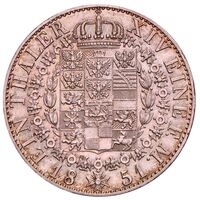 سکه 1 تالر فردریش ویلهلم چهارم از پروس