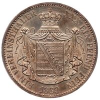 سکه 1 فرینزتالر ارنست فردریش از ساکس-آلتنبورگ