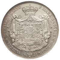 سکه 2 تالر ارنست آنتون از ساکس-کوبورگ-گوتا