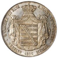 سکه 2 تالر گئورگ از ساکس-آلتنبورگ