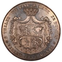 سکه 2 تالر هاینریش بیستم از روس-اُبرگریز