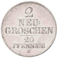 سکه 20 فینیگ ژوزف از ساکس-آلتنبورگ