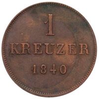 سکه 1 کروزر فردریش گونتر از شوآرتزبورگ-رودولشتات