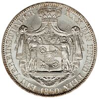 سکه 1 فرینز تالر گئورگ ویلهلم از شاومبورگ-لیپه