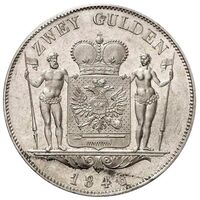 سکه 2 گلدن فردریش گونتر از شوآرتزبورگ-رودولشتات